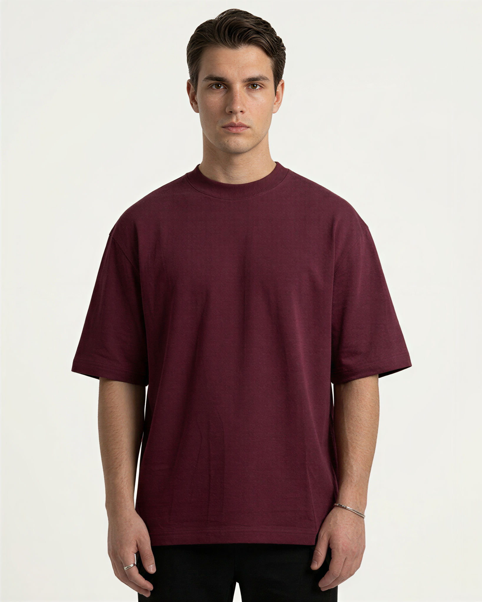Round Neck T-Shirts — premium boxy fit essentials designed for comfort, simplicity, and everyday wear.